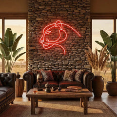 Jaguar Cat Led Neon Sign Light
