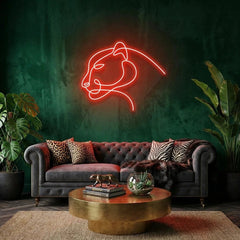 Jaguar Cat Led Neon Sign Light