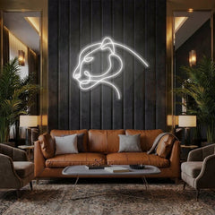 Jaguar Cat Led Neon Sign Light
