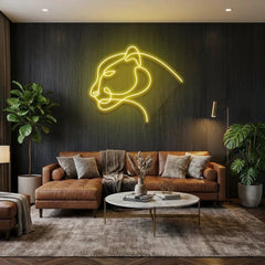 Jaguar Cat Led Neon Sign Light