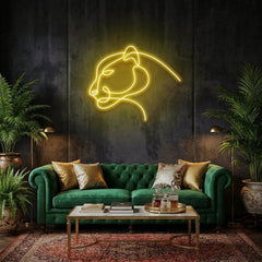 Jaguar Cat Led Neon Sign Light