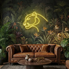 Jaguar Cat Led Neon Sign Light