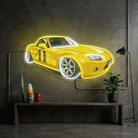 Japanese Old Drift Car LED Neon Sign Light Pop Art