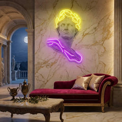 Julius Caesar Neon Artwork Led Neon Sign Light