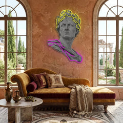 Julius Caesar Neon Artwork Led Neon Sign Light