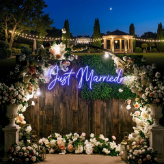 Just Married Led Neon Sign Light
