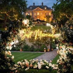 Just Married Led Neon Sign Light