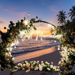Just Married Led Neon Sign Light