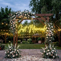 Just Married Led Neon Sign Light