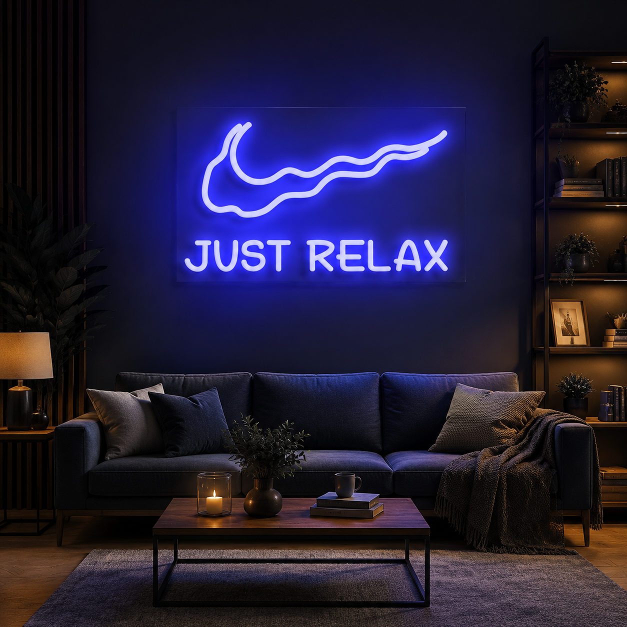 Just Relax Neon Sign