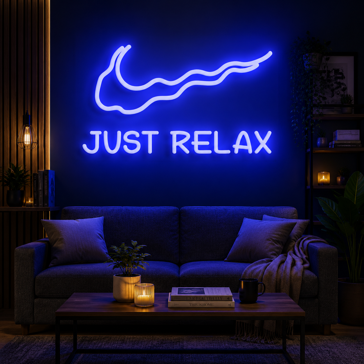 Just Relax Neon Sign