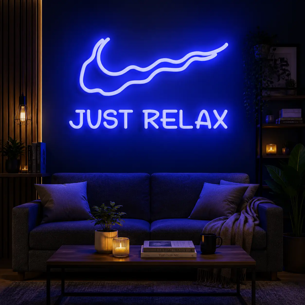 Just Relax Neon Sign