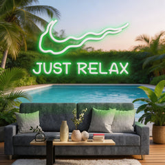 Just Relax Neon Sign