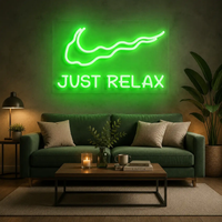 Just Relax Neon Sign