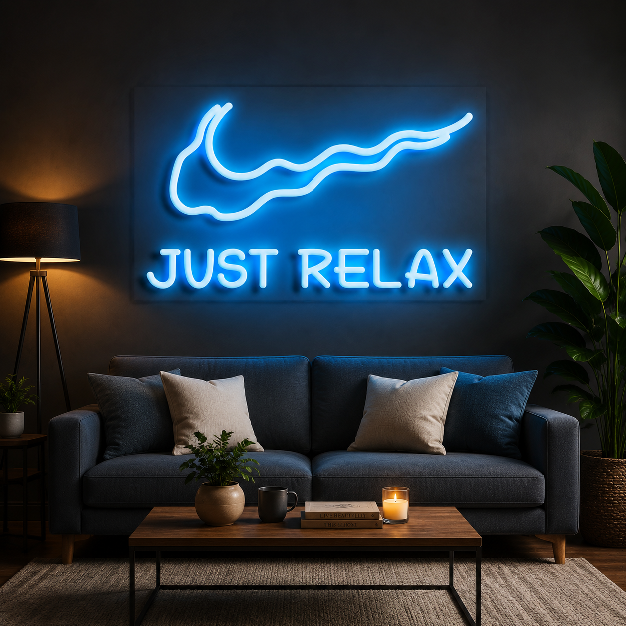 Just Relax Neon Sign