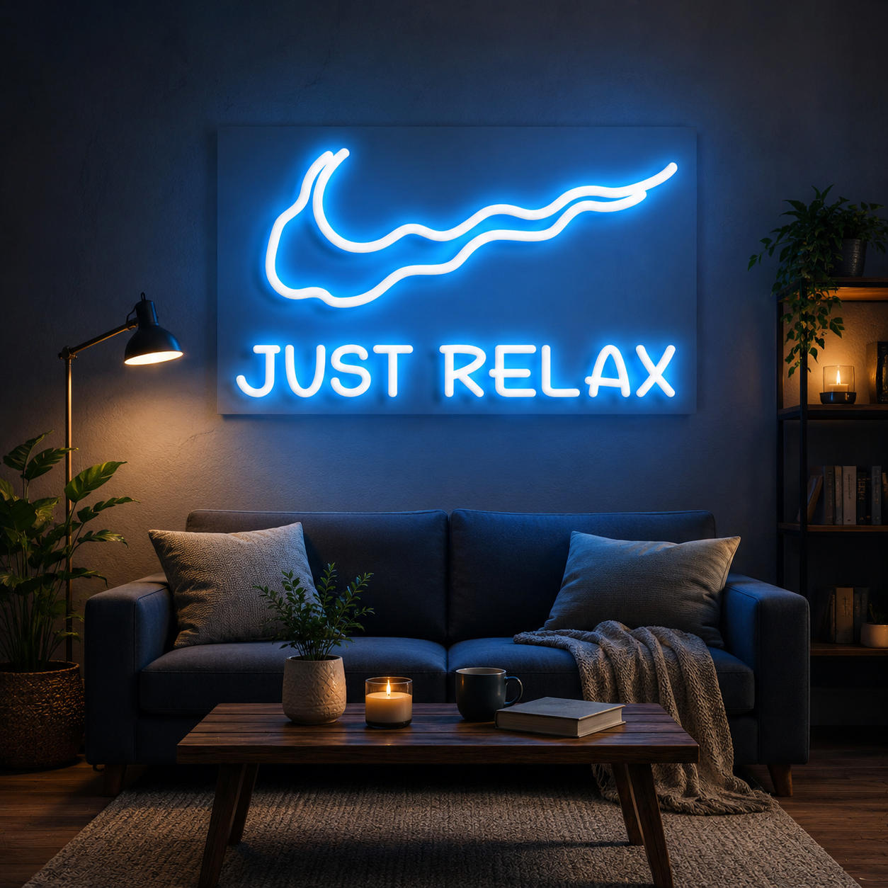 Just Relax Neon Sign