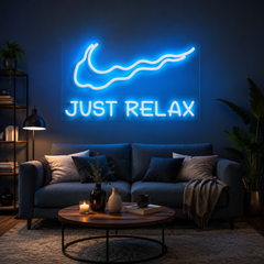 Just Relax Neon Sign