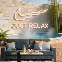 Just Relax Neon Sign
