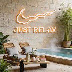Just Relax Neon Sign