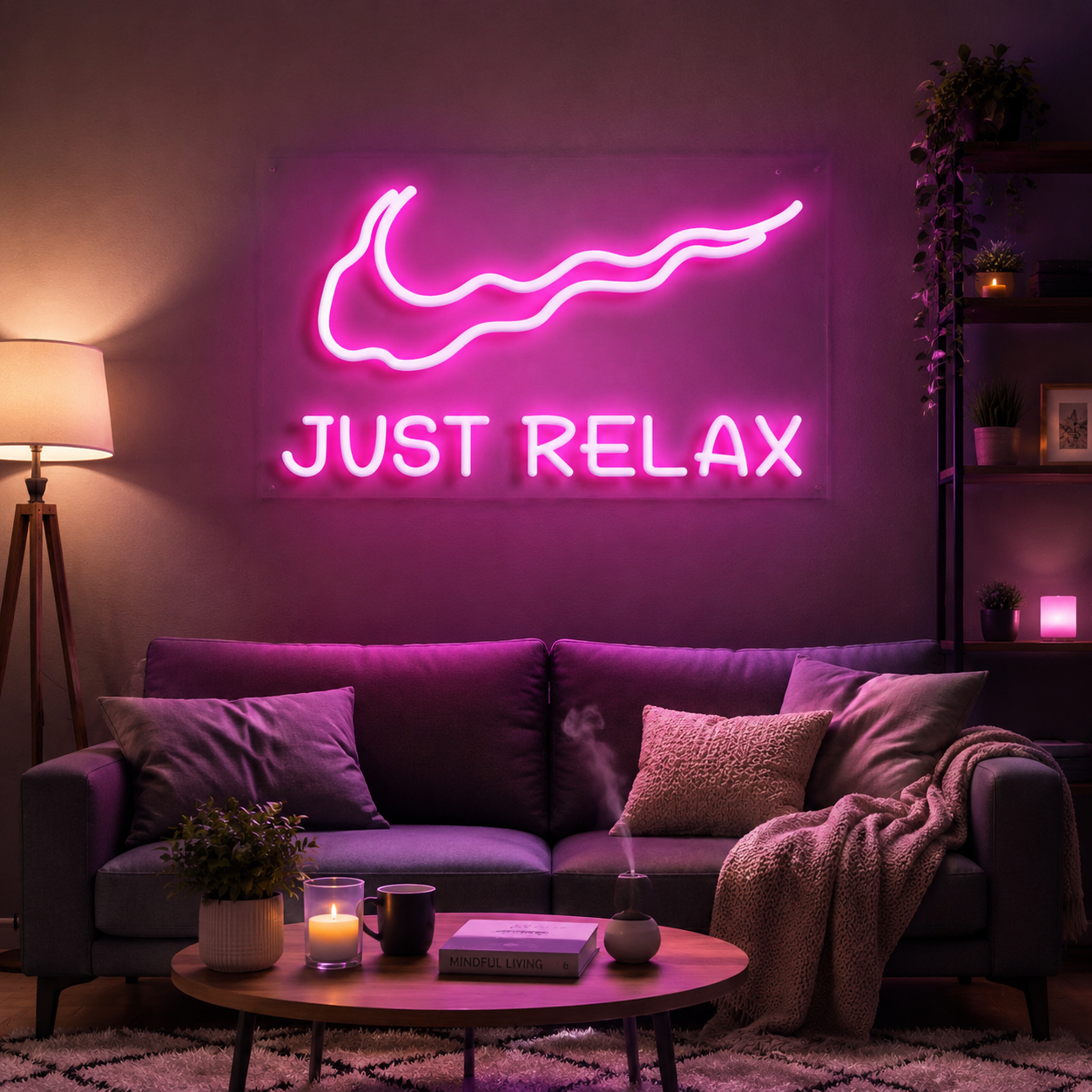 Just Relax Neon Sign