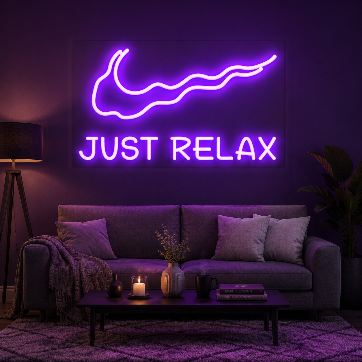 Just Relax Neon Sign