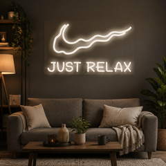 Just Relax Neon Sign