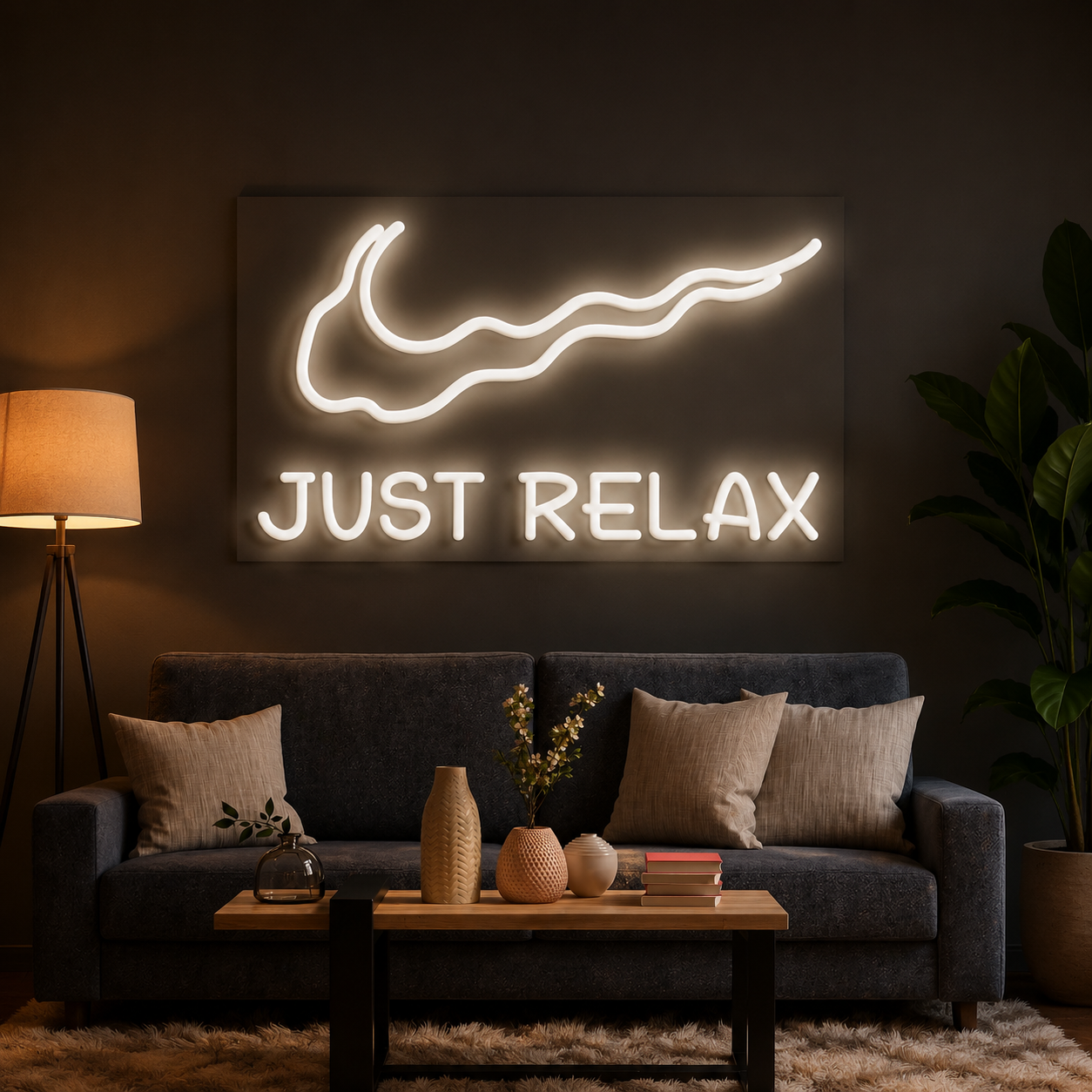 Just Relax Neon Sign