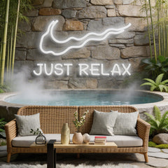 Just Relax Neon Sign