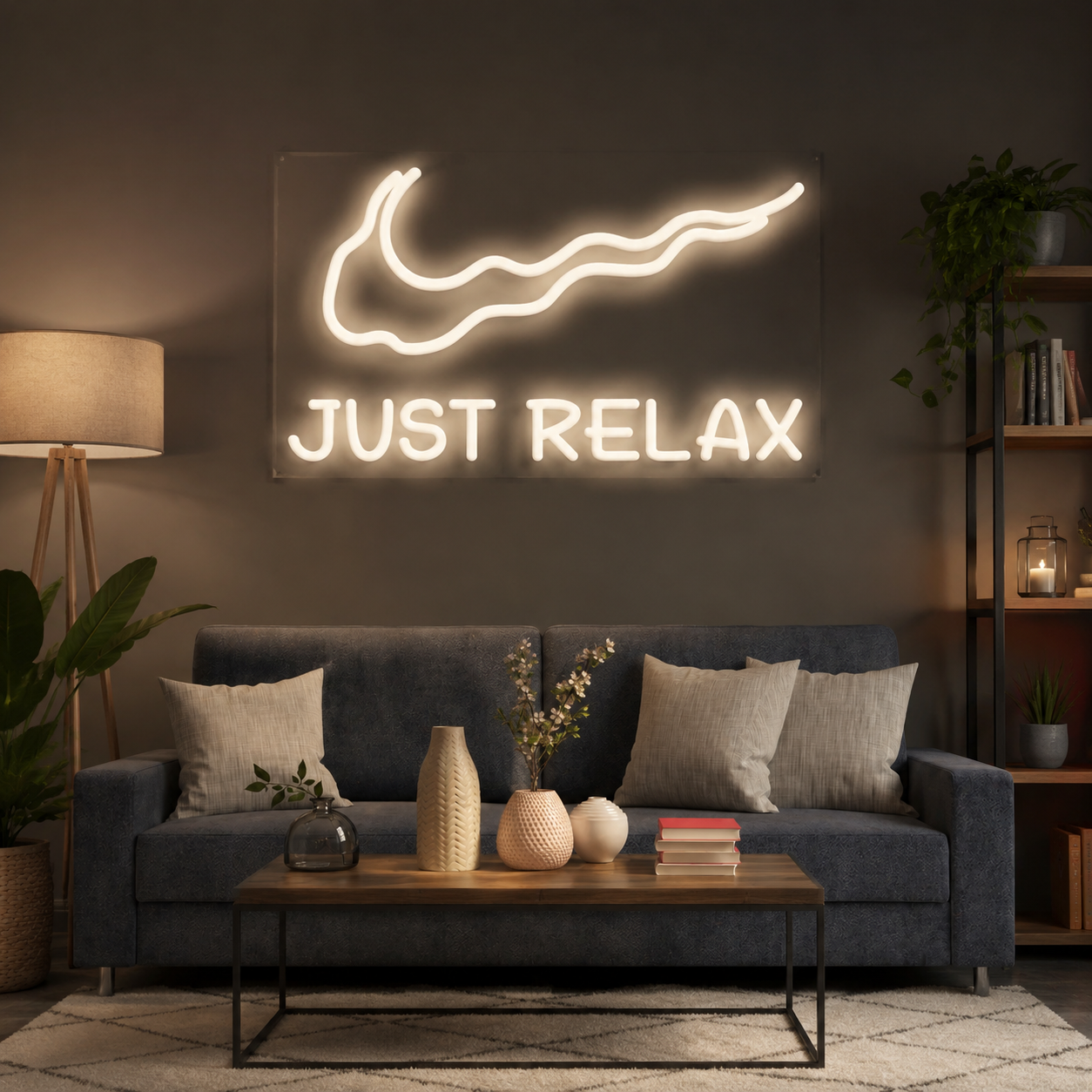 Just Relax Neon Sign