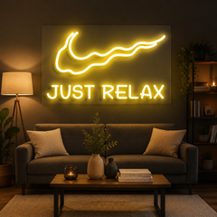 Just Relax Neon Sign