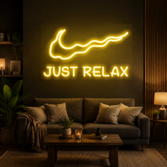 Just Relax Neon Sign