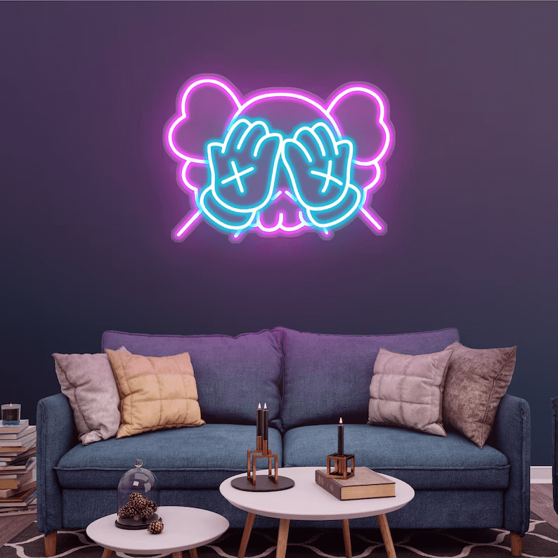 KAW Anime Neon Sign Home Decor Personalized Gift - VN03 - Customneonstudio