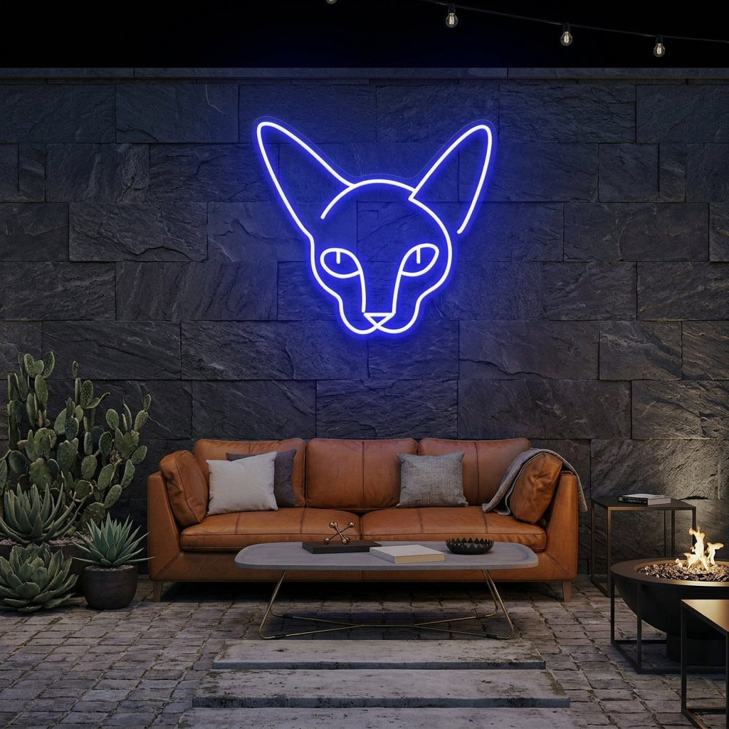 Kitty Led Neon Sign Light