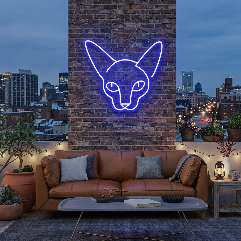 Kitty Led Neon Sign Light