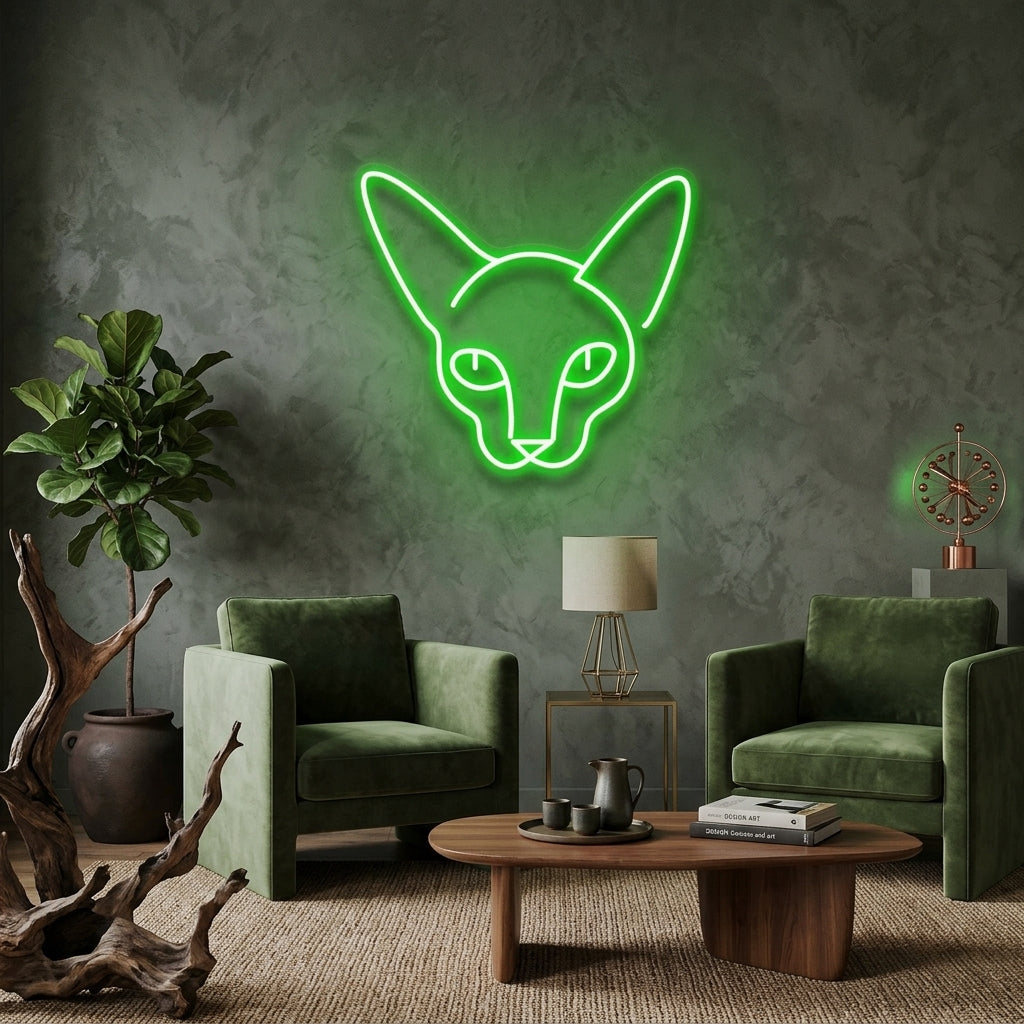 Kitty Led Neon Sign Light