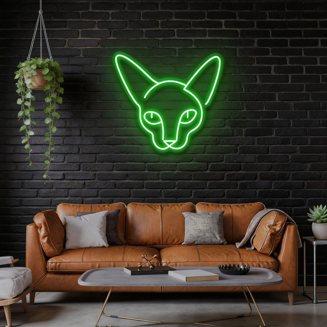 Kitty Led Neon Sign Light