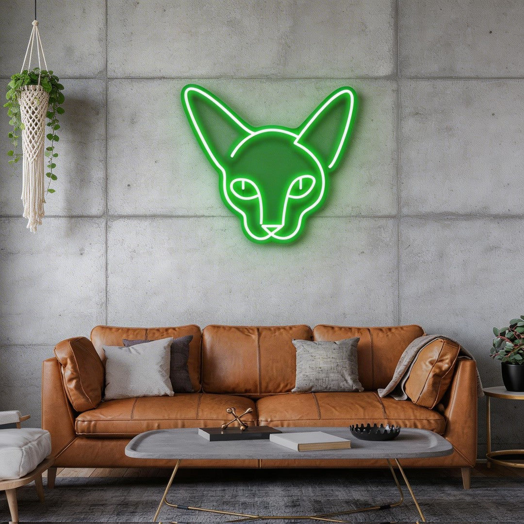 Kitty Led Neon Sign Light