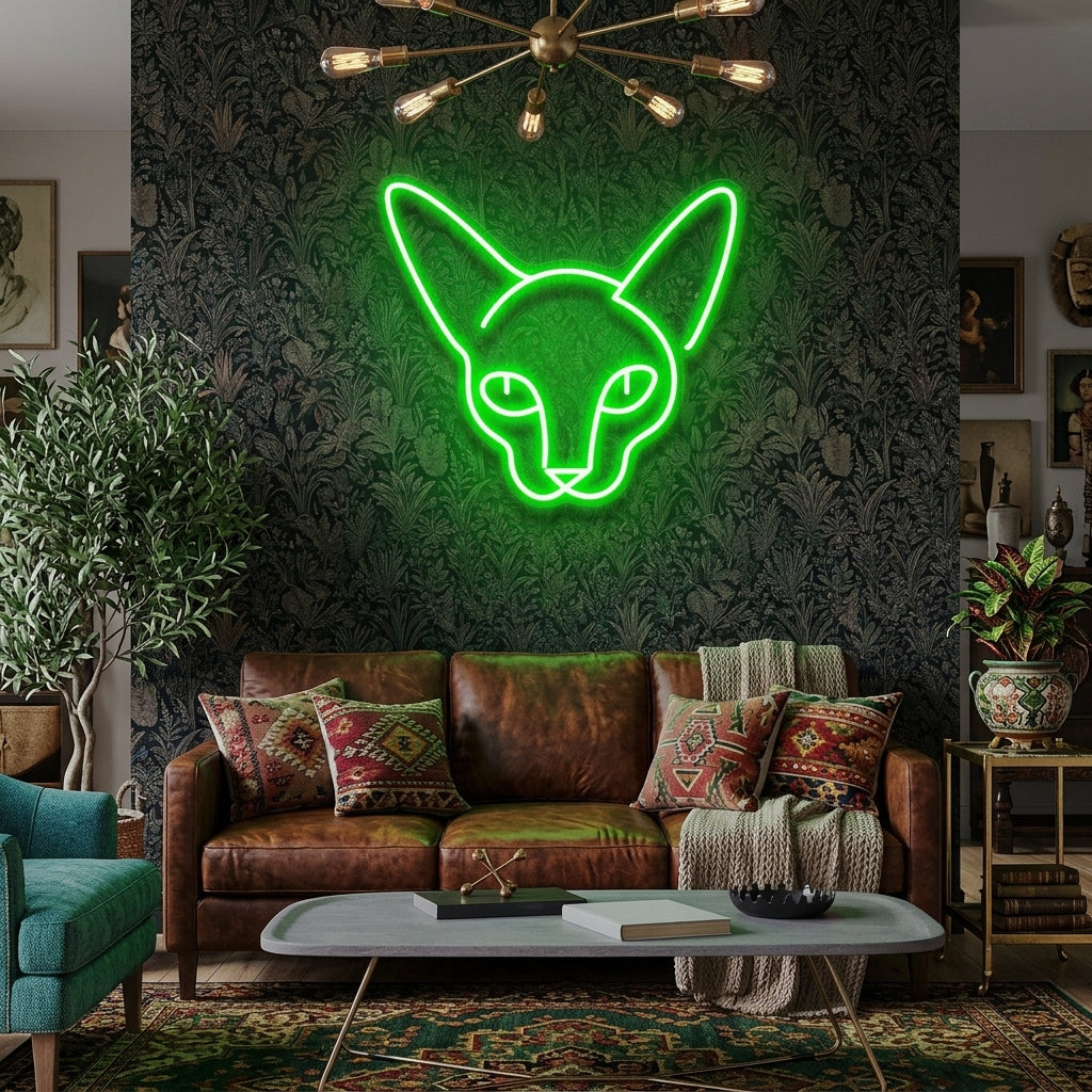 Kitty Led Neon Sign Light