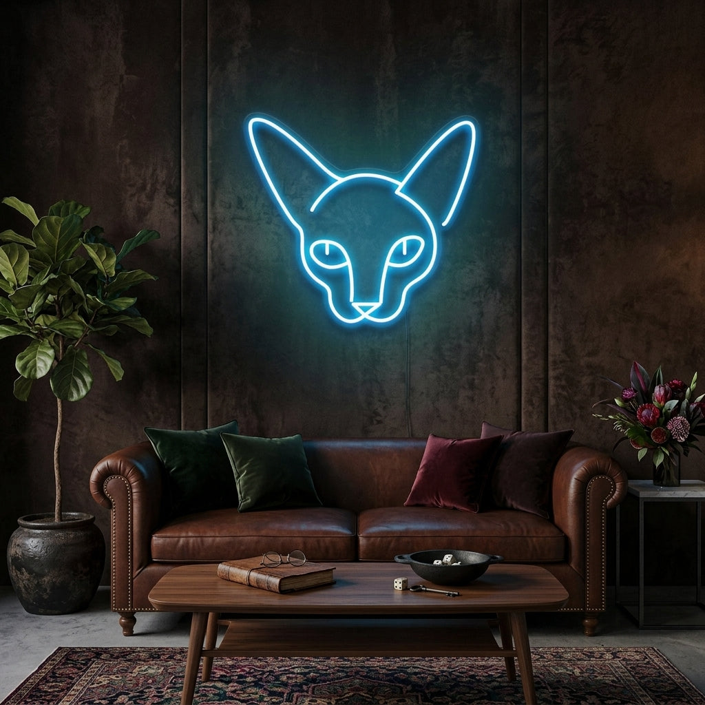 Kitty Led Neon Sign Light