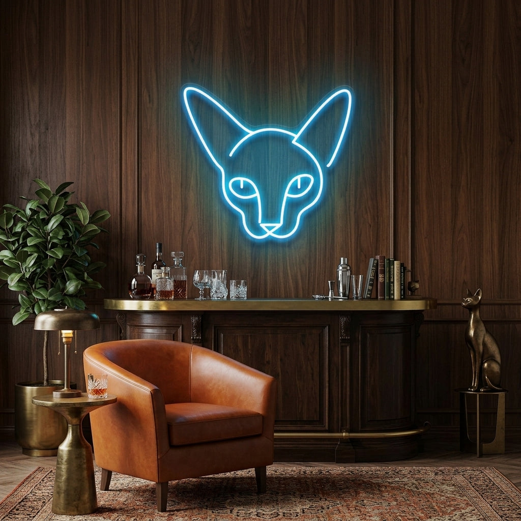 Kitty Led Neon Sign Light
