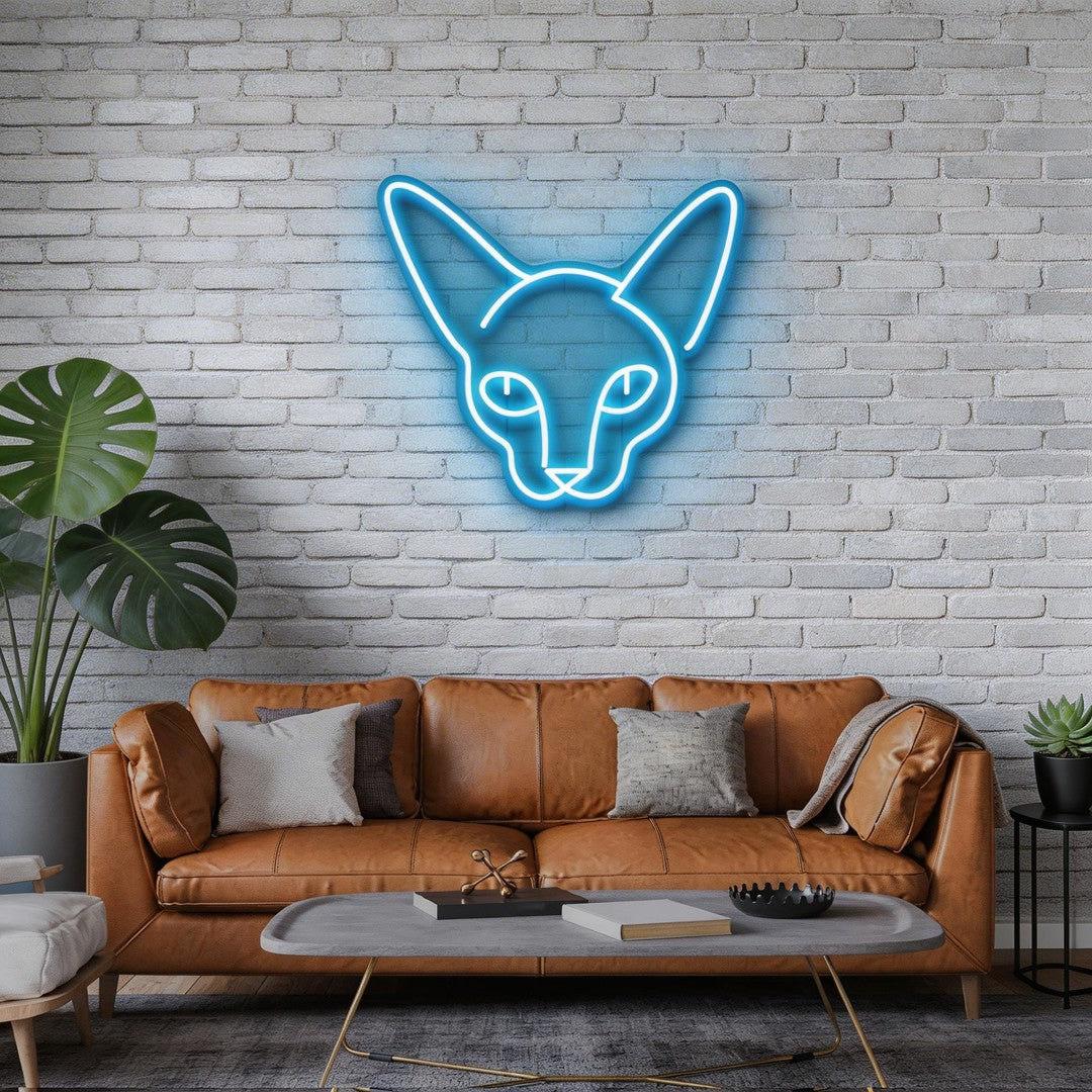 Kitty Led Neon Sign Light