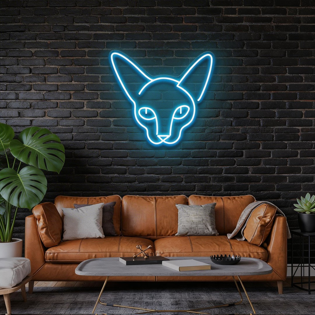 Kitty Led Neon Sign Light