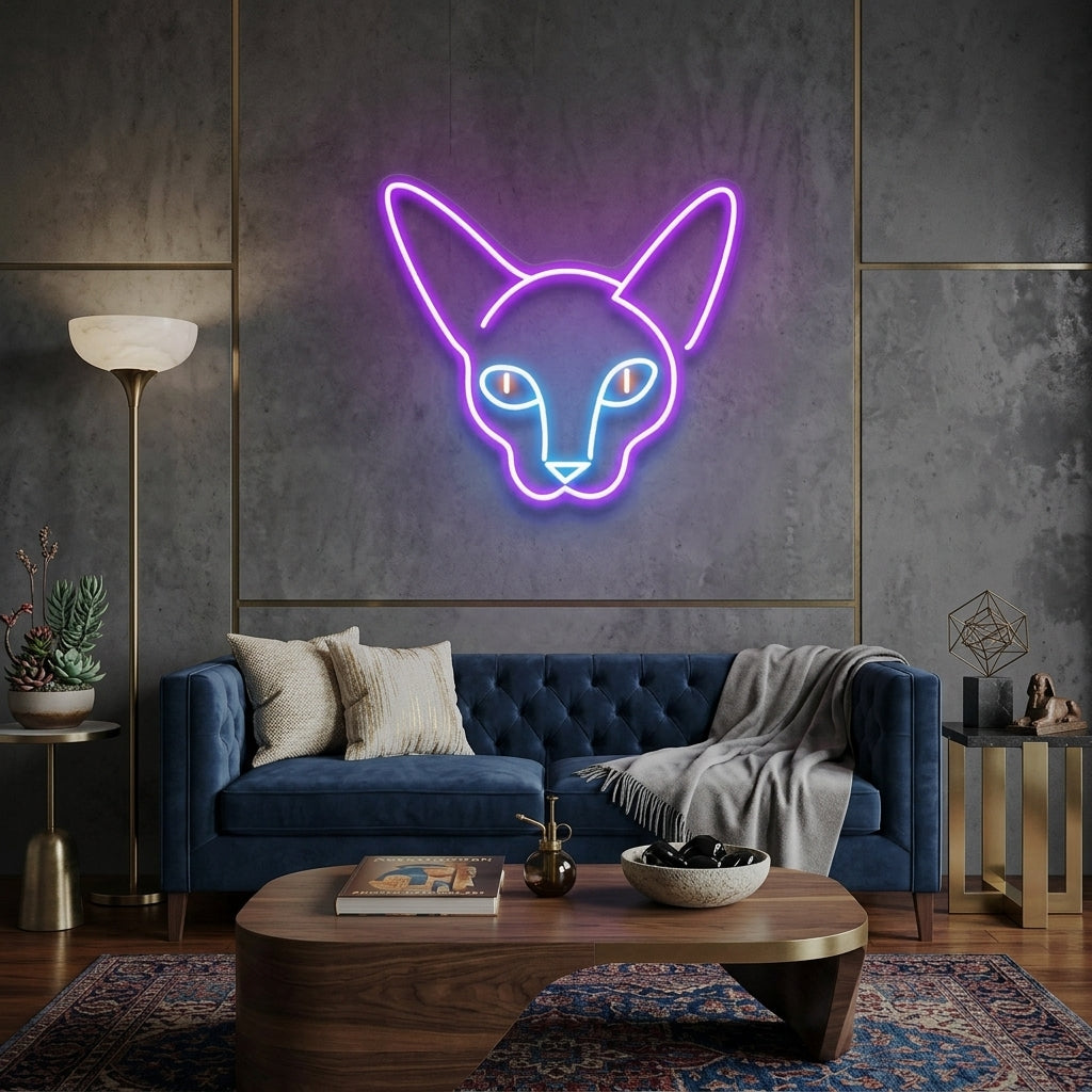 Kitty Led Neon Sign Light