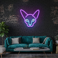 Kitty Led Neon Sign Light