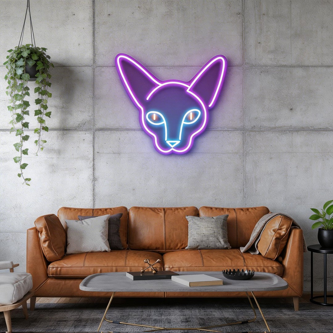 Kitty Led Neon Sign Light