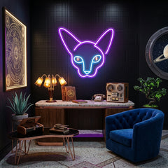 Kitty Led Neon Sign Light