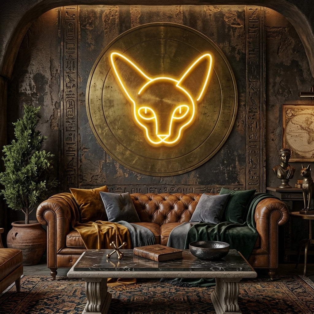 Kitty Led Neon Sign Light