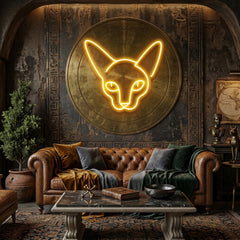 Kitty Led Neon Sign Light