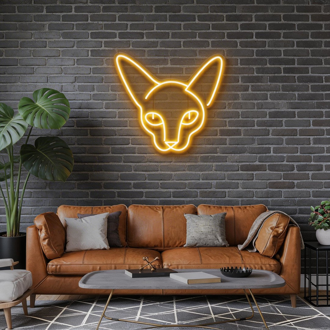 Kitty Led Neon Sign Light
