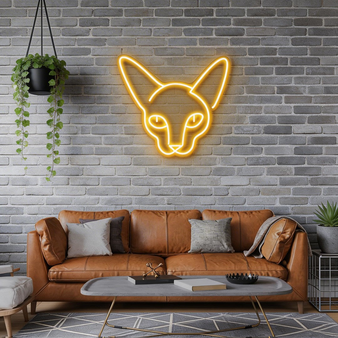 Kitty Led Neon Sign Light